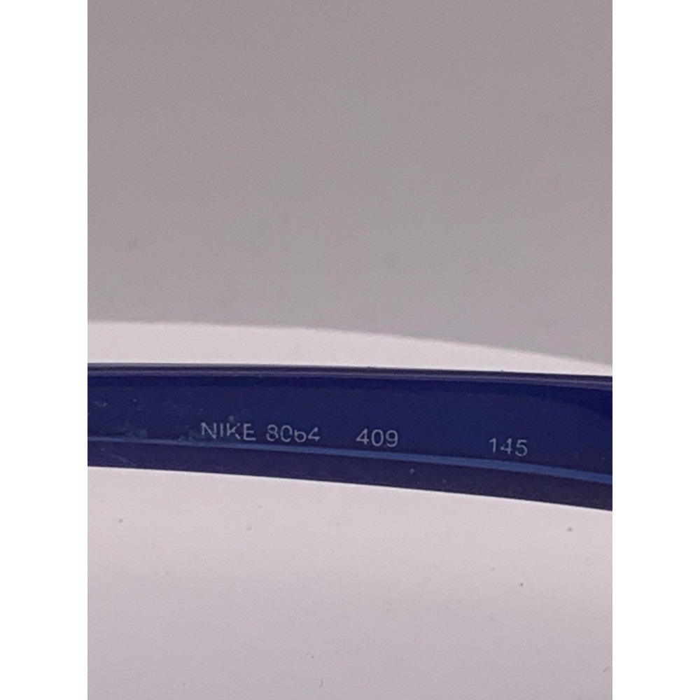 Nike 8064 409 Blue Semi Rimless Rectangular Glasses 52-18-145 Unisex Frames Only - Picture 6 of 8